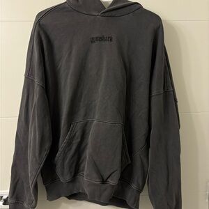 Gymshark Men's Charcoal Hoodie